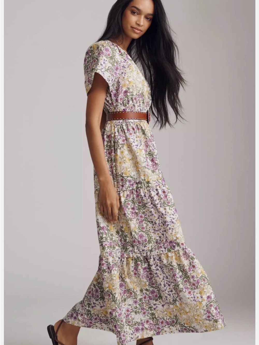 Anthropologie The Somerset Maxi in Lilac - Picture 4 of 8